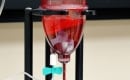 This is the "egg" the patient's blood is collected in, then ozonated during an ozone therapy treatment.