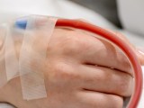 EBOO IV line going into patient